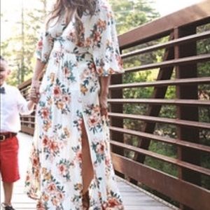 Boho maxi dress